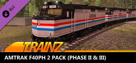 Trainz 2022 DLC - Amtrak F40PH 2 pack cover art