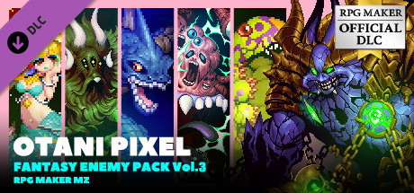 RPG Maker MZ - Otani Pixel Fantasy Enemy Pack Vol.3