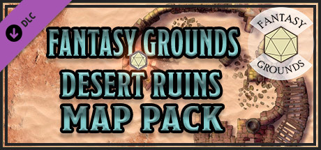 Fantasy Grounds - FG Desert Ruins Map Pack