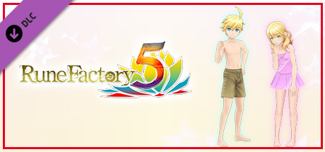 Rune Factory 5 - The Resplendent Butterfly and the Priest Swimsuit Set + New Ranger Care Package Item Pack cover art