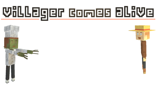 Villager comes alive Logo