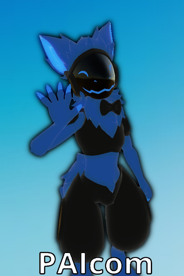 Steam portrait for PAIcom (furry computer assistant).
