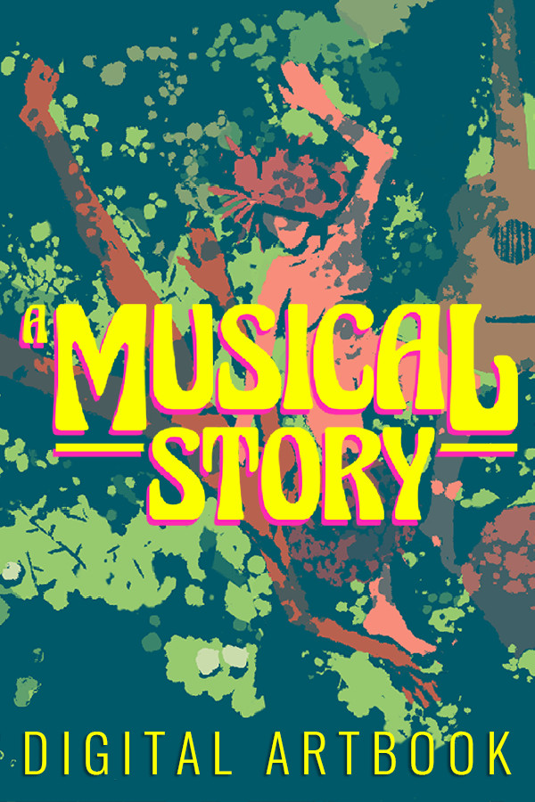 Steam portrait for A Musical Story - Digital Artbook.