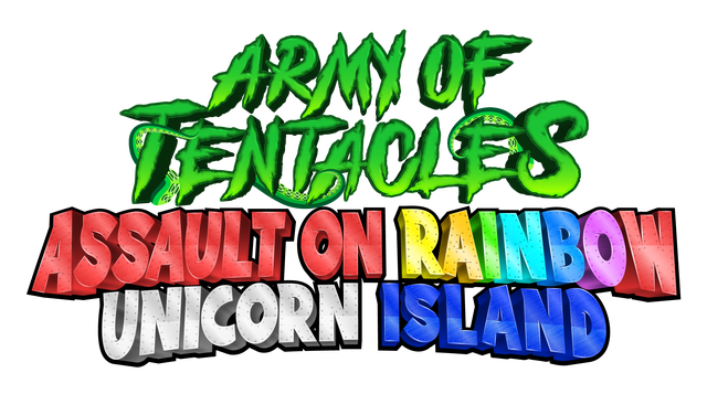Army of Tentacles: Assault on Rainbow Unicorn Island Logo