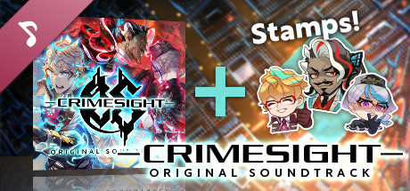 CRIMESIGHT OST(+Game Stamps) cover art