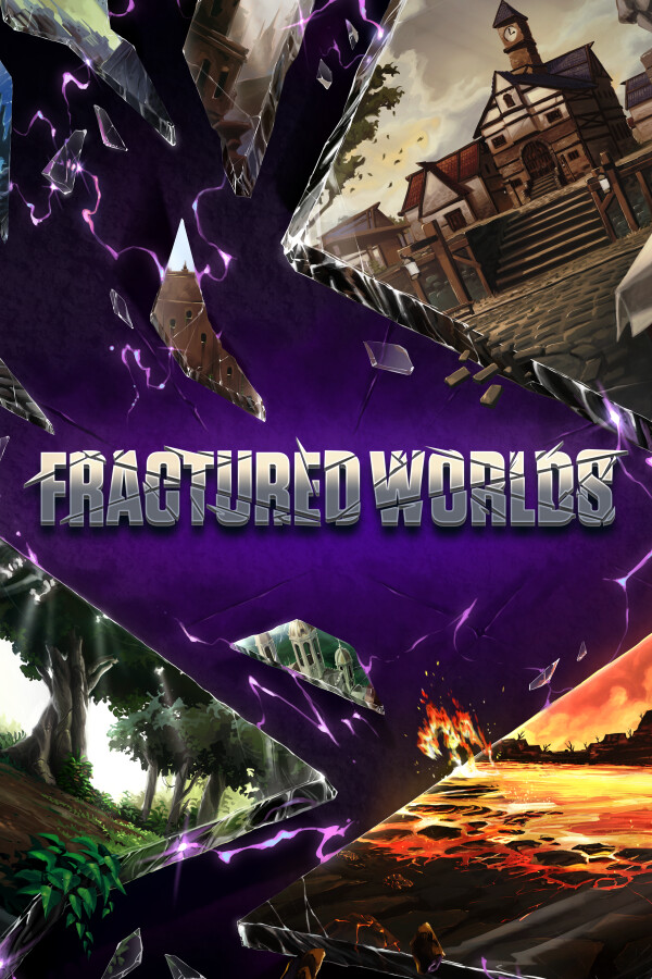 Steam portrait for Fractured Worlds.