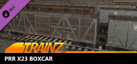 Trainz 2022 DLC - PRR X23 Boxcar cover art