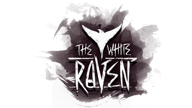 The White Raven Logo