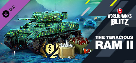 World of Tanks Blitz — The Tenacious Ram II cover art
