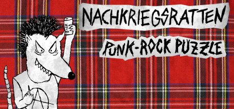 Nachkriegsratten Punk-Rock Puzzle cover art