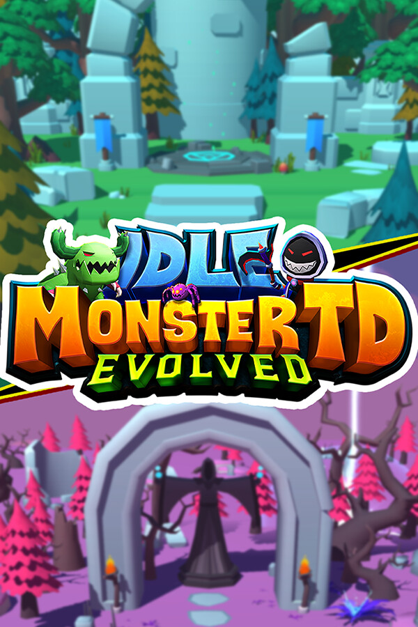 Steam portrait for Idle Monster TD: Evolved.