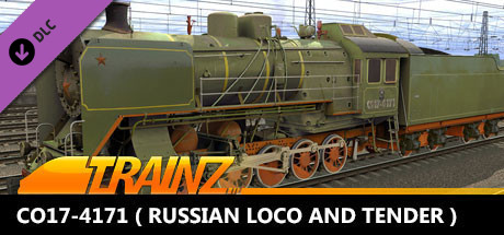 Trainz 2022 DLC - CO17-4171 ( Russian Loco and Tender ) cover art