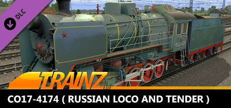 Trainz 2022 DLC - CO17-4174 ( Russian Loco and Tender ) cover art