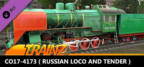 Trainz 2022 DLC - CO17-4173 ( Russian Loco and Tender ) cover art