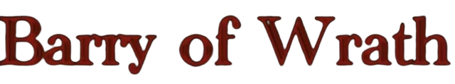 Barry of Wrath Logo