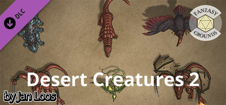 Fantasy Grounds - Jans Token Pack 33 - Desert Creatures 2 cover art