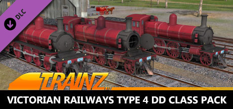 Trainz 2022 DLC - Victorian Railways Type 4 DD Class Pack - Canadian Red cover art