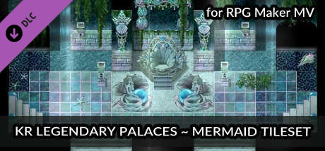 RPG Maker MV - KR Legendary Palaces - Mermaid Tileset cover art