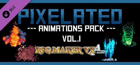 RPG Maker VX Ace - Pixelated Animations Pack Vol.1 cover art
