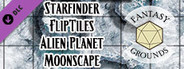 Fantasy Grounds - Starfinder Flip-Tiles - Alien Planet Moonscape Expansion