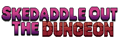 Skedaddle Out The Dungeon Logo