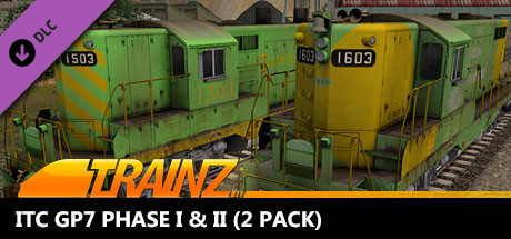 Trainz 2022 DLC - ITC GP7 Phase I & II (2 Pack) cover art