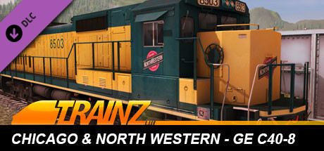 Trainz 2022 DLC - Chicago & North Western GE C40-8 cover art