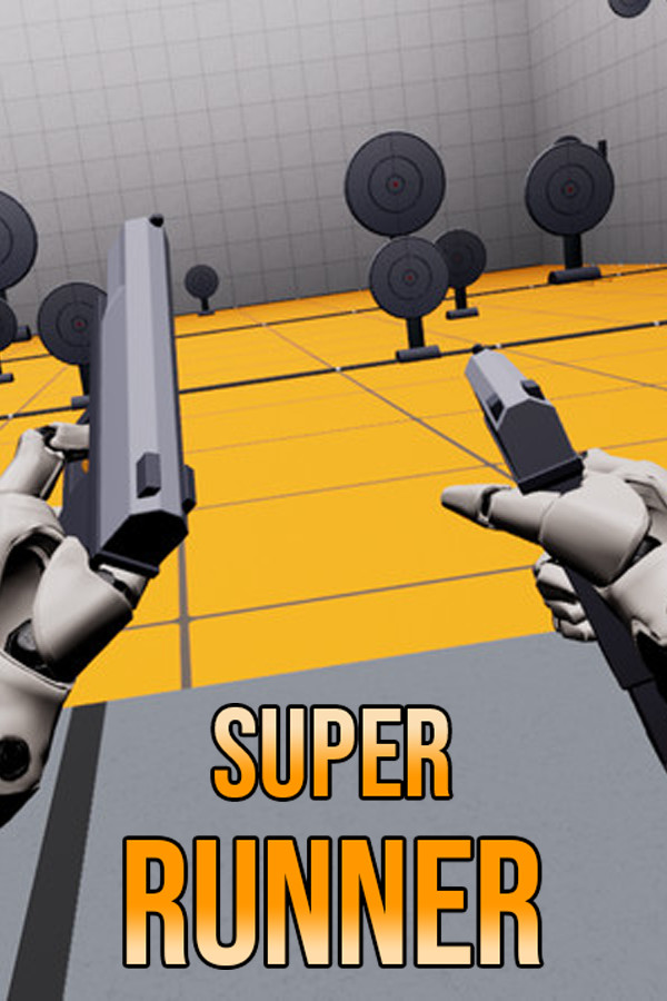 Steam portrait for SUPER RUNNER VR.
