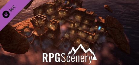 RPGScenery - Dungeon Island cover art