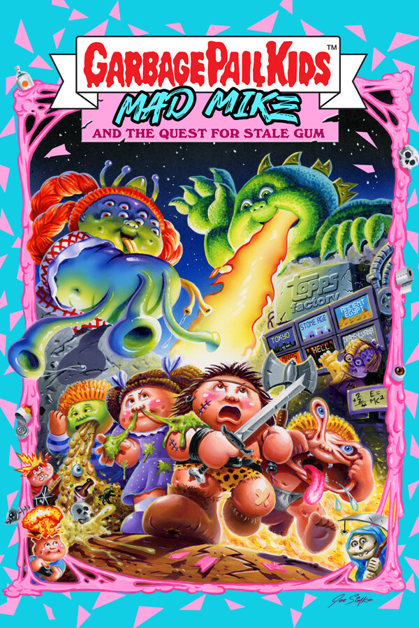 Steam portrait for Garbage Pail Kids: Mad Mike and the Quest for Stale Gum.