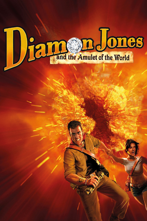 Steam portrait for Diamon Jones and the Amulet of the World.