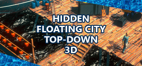 Hidden Floating City Top-Down 3D cover art