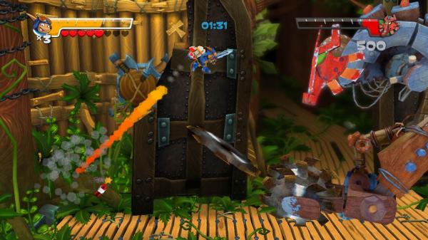 Rocket Knight game for Linux 1