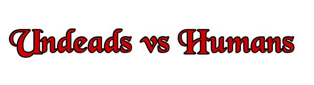 Undeads vs Humans Logo