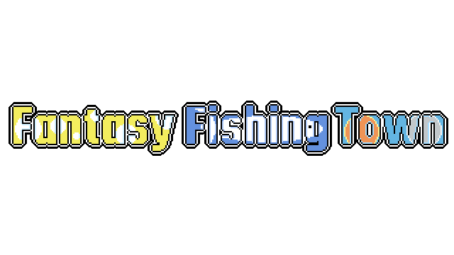 Fantasy Fishing Town Logo