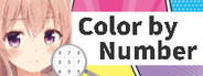 Anime Manga Style Girl - Color By Number Pixel Art Coloring System Requirements