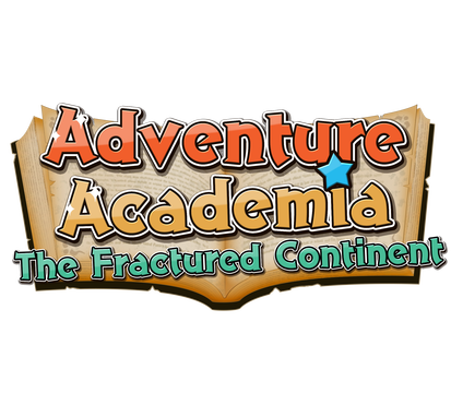 Adventure Academia: The Fractured Continent Logo