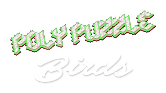 Poly Puzzle: Birds Logo