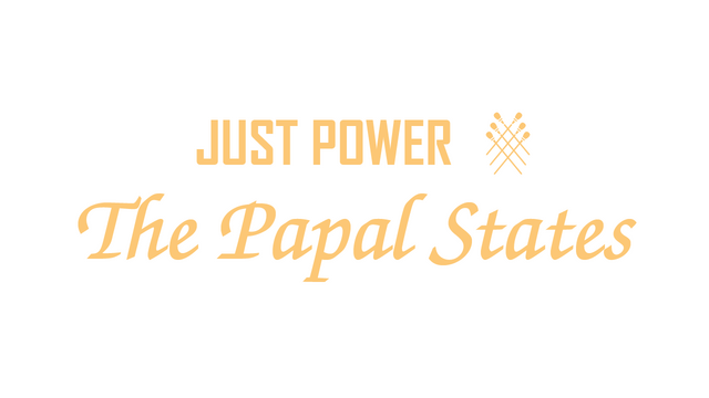 Just Power: The Papal States Logo