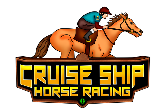 Cruise Ship Horse Racing Logo