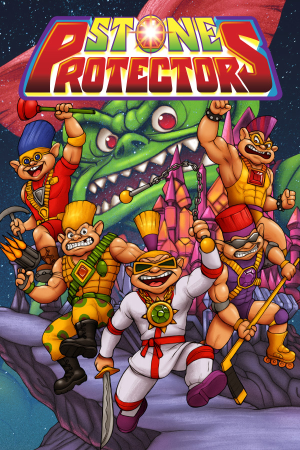 Steam portrait for Stone Protectors.