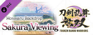 Touken Ranbu Warriors - Honmaru Backdrop "Sakura Viewing"