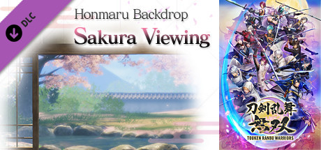 Touken Ranbu Warriors - Honmaru Backdrop "Sakura Viewing" cover art