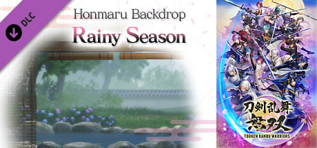 Touken Ranbu Warriors - Honmaru Backdrop "Rainy Season" cover art