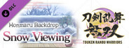 Touken Ranbu Warriors - Honmaru Backdrop "Snow Viewing"