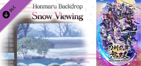 Touken Ranbu Warriors - Honmaru Backdrop "Snow Viewing" cover art