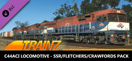 Trainz 2022 DLC - SSR Fletchers Crawfords GE C44aci Pack cover art