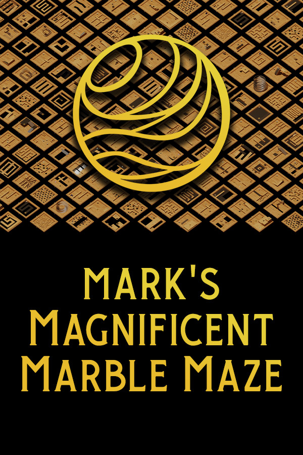 Steam portrait for Mark's Magnificent Marble Maze.