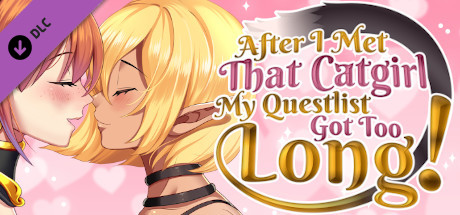 After I met that catgirl, my questlist got too long! - Artbook cover art