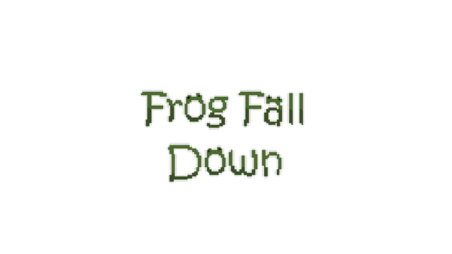 Frog Fall Down Logo
